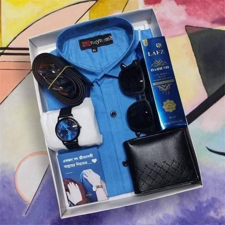 ?ফুল শার্ট কম্বো প্যাকেজ? শার্টের সাইজ : M//L//XL ৮ ধরনের আইটেম নিয়ে আমাদের কম্বো প্যাকটি সাজানো?